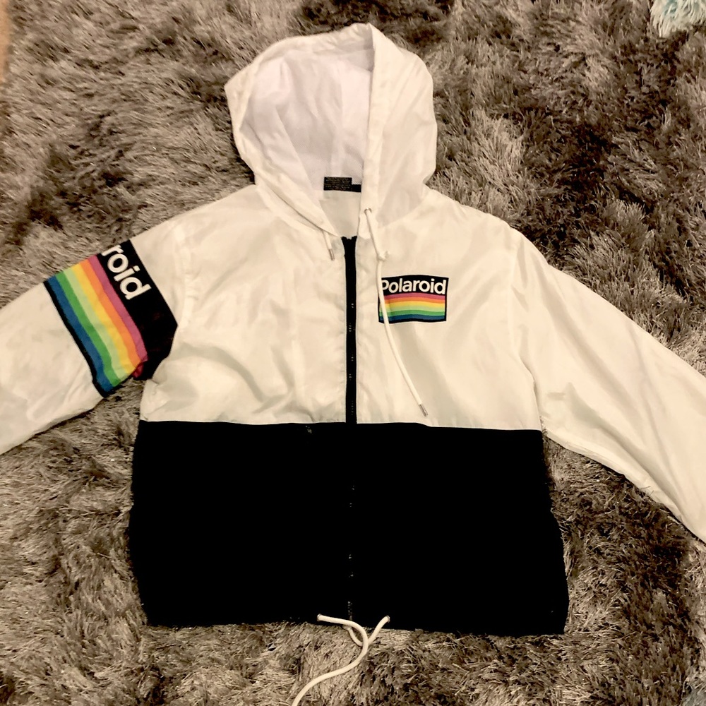 WOMENS POLAROID WINDBREAKER
